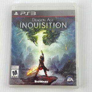 Dragon Age Inquisition PS3 Video Game 2014 Case Booklet Disc Rated Mature